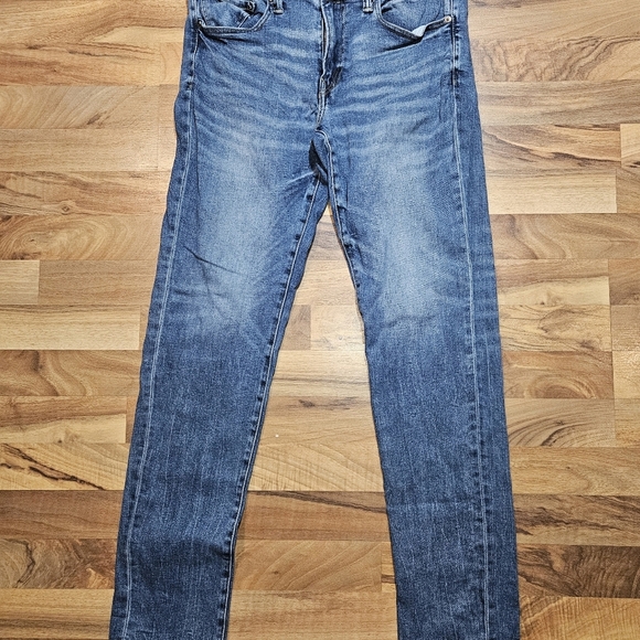 American Eagle Jeans Mens 34x34 Blue Denim Athletic Next Level Airflex - Picture 5 of 13